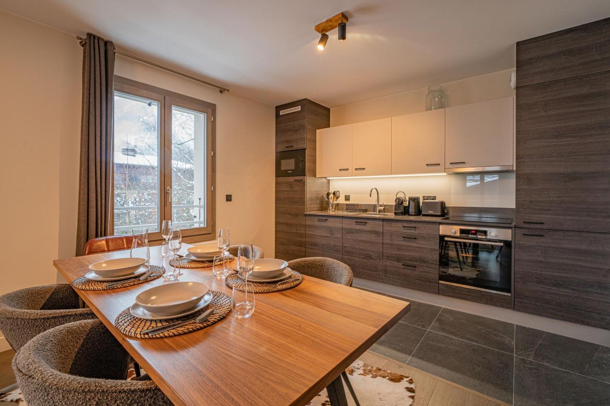 Perle Blanche - Brand New 2 Bedroom Apartment Perfectly Located Chamonix Exteriér fotografie